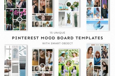 15 Pinterest Mood Board Templates