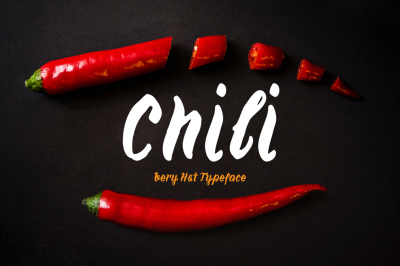 Chili—handwritten font