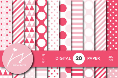Pink digital paper, MI-686