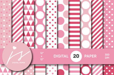 Pink digital paper, MI-685