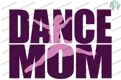 Dance Mom - SVG, DXF, EPS Cut Files