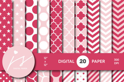 Pink digital paper, MI-512