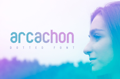Arcachon Dotted Font