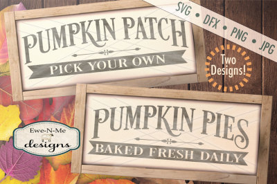 Pumpkin Patch - Pumpkin Pie - SVG Bundle