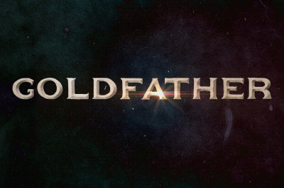 Goldfather Typeface