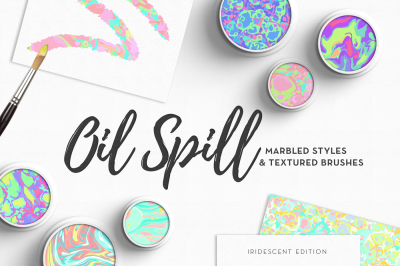 Oil Spill - Marbled Styles