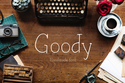 Goody—handwritten font