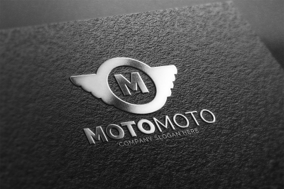 Moto M Letter Logo