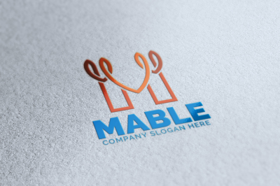 M Letter Logo MABLE
