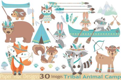 Tribal Animal Clipart