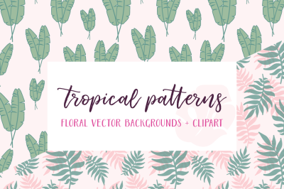 Seamless Tropical Patterns