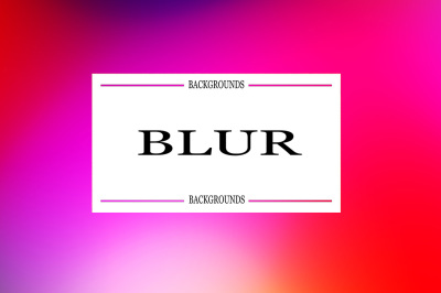 Blur backgrounds 2