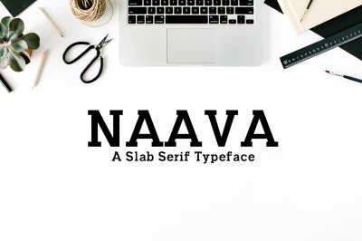 Naava A Slab Serif Font