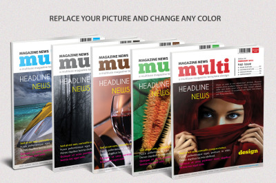 Multiuse Magazine Template