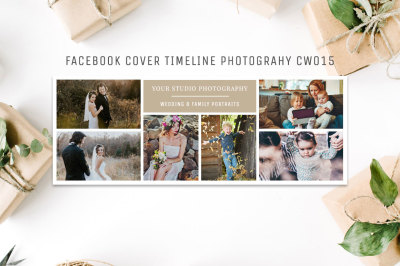 Facebook Timeline Cover Template Photography CW015
