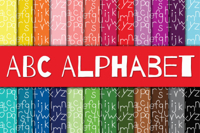ABC Alphabet Digital Papers