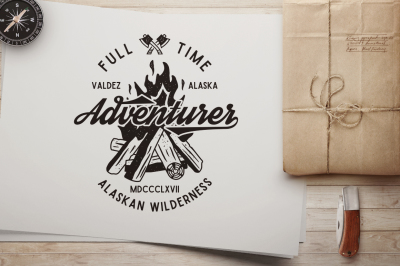 Full Time Adventurer Logo