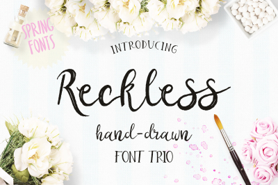 Reckless Font Trio