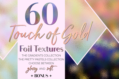 Touch of Gold Foil Textures