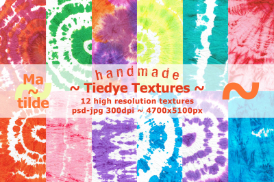 Handmade Tiedye Textures