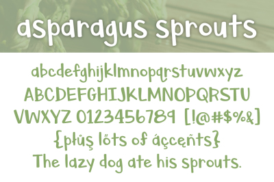 Asparagus Sprouts