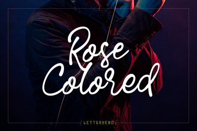 Rose Colored Script