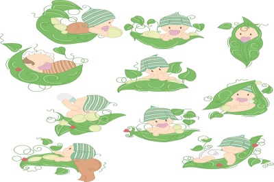 My cute little plant babies illustration Pack