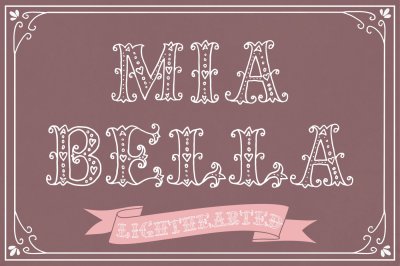 Mia Bella (Lighthearted) Font
