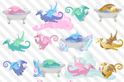 Dragon Sweets - Vector Clipart