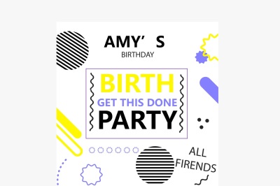 Birthday Party poster