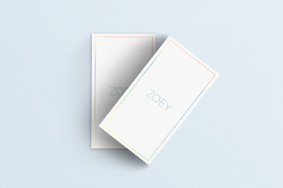 ZOEY Business Card Template