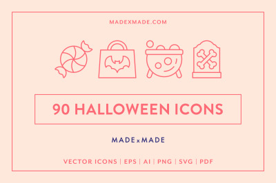 Line Icons &ndash; Halloween