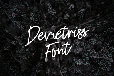 Demetriss Font