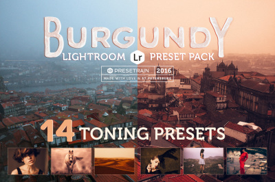 Burgundy Lightroom Preset Pack