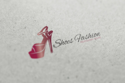Shoes Fashion Logo
