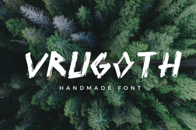 Vrugoth - Handmade Font
