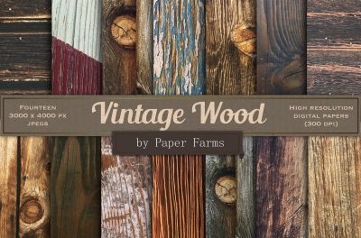 Vintage wood textures