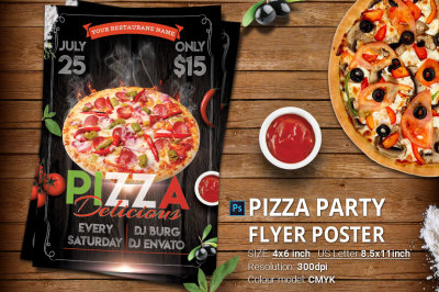 Pizza Flyer And Poster