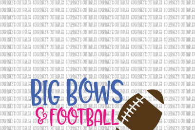 400 84687 1599311c730bf76d7970894d241a119fc5b1bdb8 big bows and football svg and png