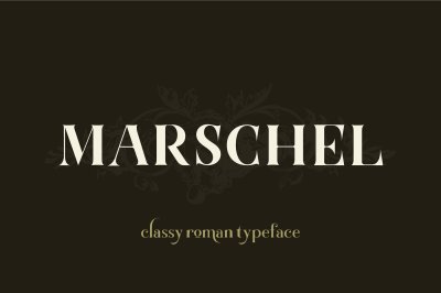 Marschel | a Classy Roman Typeface