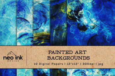 Painted Art Backgrounds