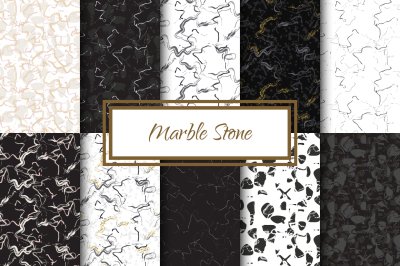 Marble Stone seamless patterns