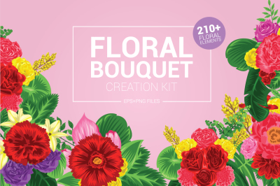 Floral Bouquets Creation Kit