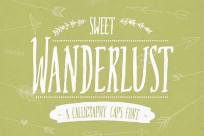 Sweet Wanderlust Font