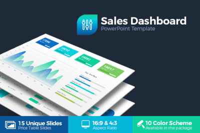Sales Dashboard Powerpoint