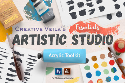 Artistic Studio: Acrylic Toolkit