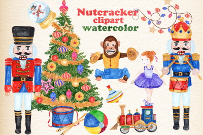 Christmas Nutcracker kids clipart