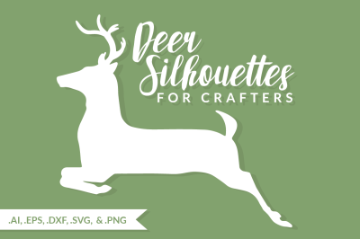 Deer Silhouettes for Crafters