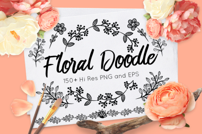 Floral Doodle Toolkit