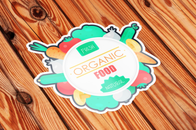 Organic Food Stickers